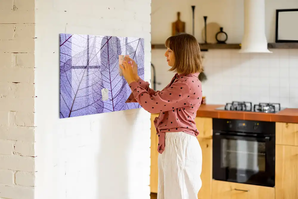 Tableau magnétique à dessiner feuilles dans la nature
