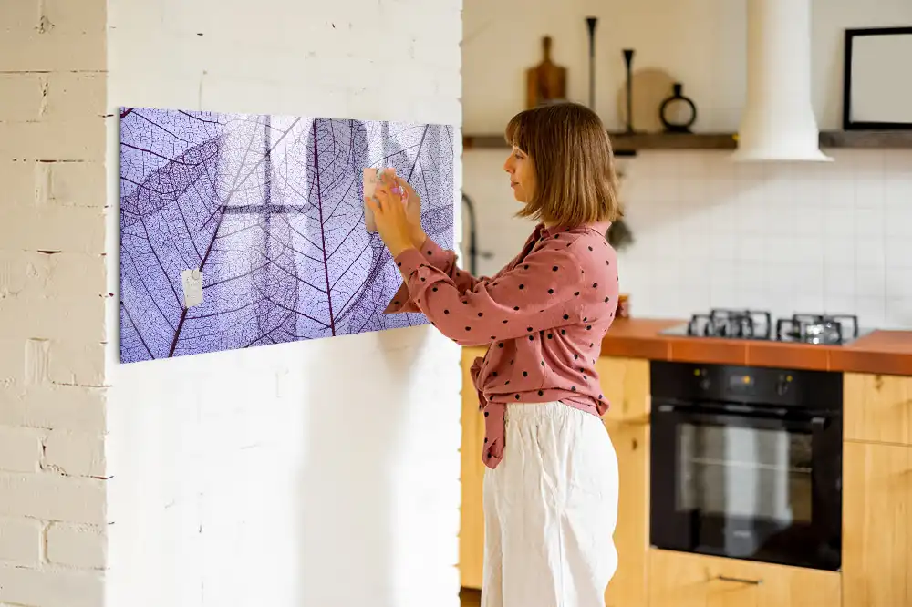 Tableau magnétique à dessiner feuilles dans la nature