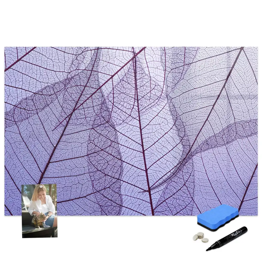 Tableau magnétique à dessiner feuilles dans la nature