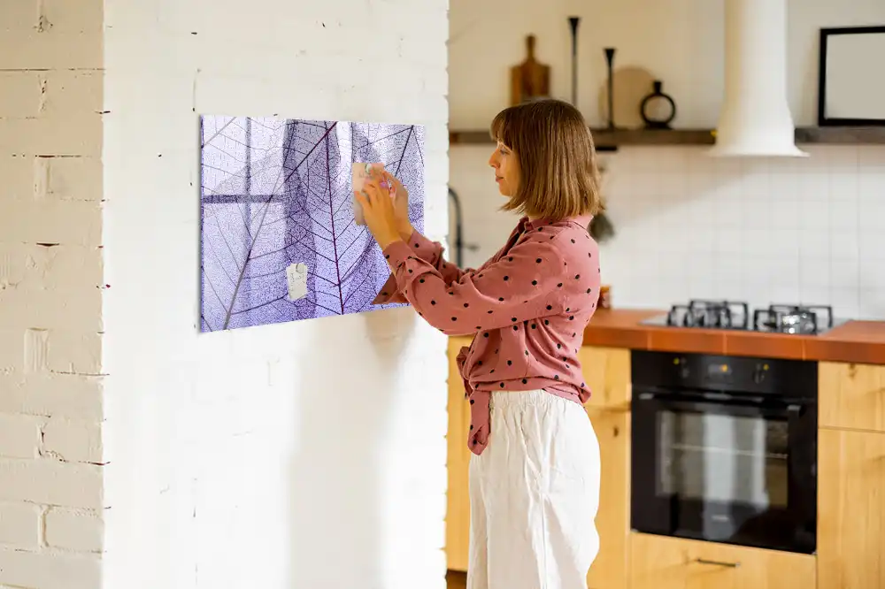 Tableau magnétique à dessiner feuilles dans la nature