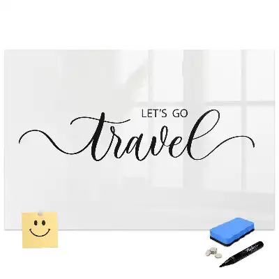Tableau magnétique pour dessin motif Long voyage