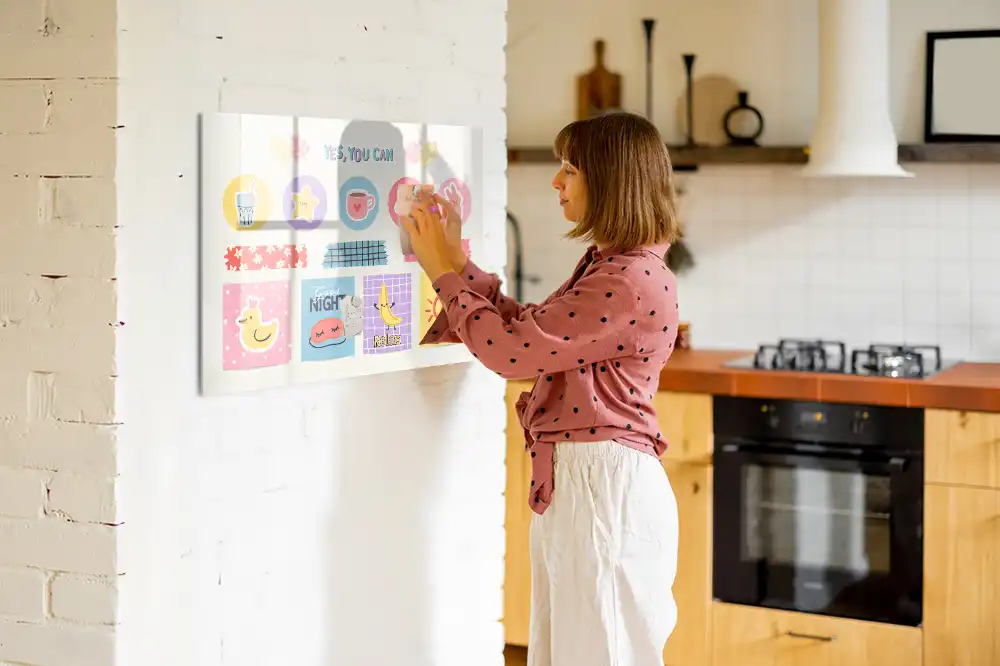 Tableau magnétique agenda scolaire pour élève