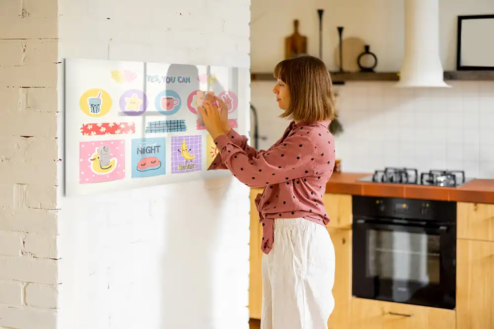 Tableau magnétique agenda scolaire pour élève
