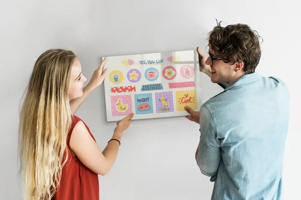 Tableau magnétique agenda scolaire pour élève