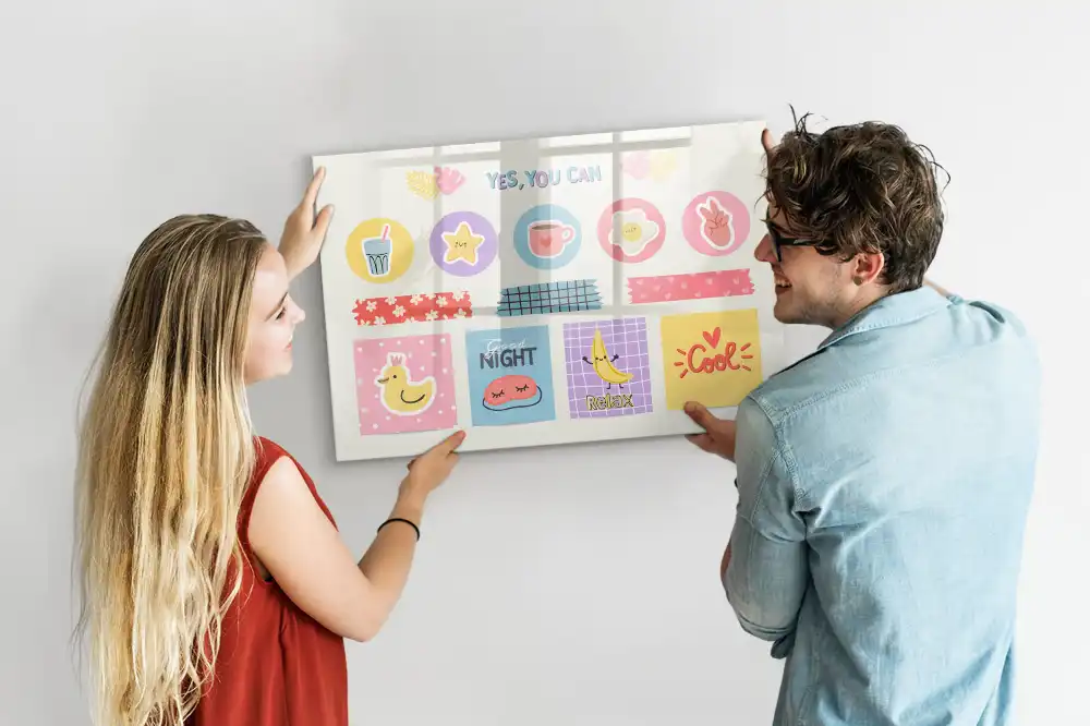 Tableau magnétique agenda scolaire pour élève