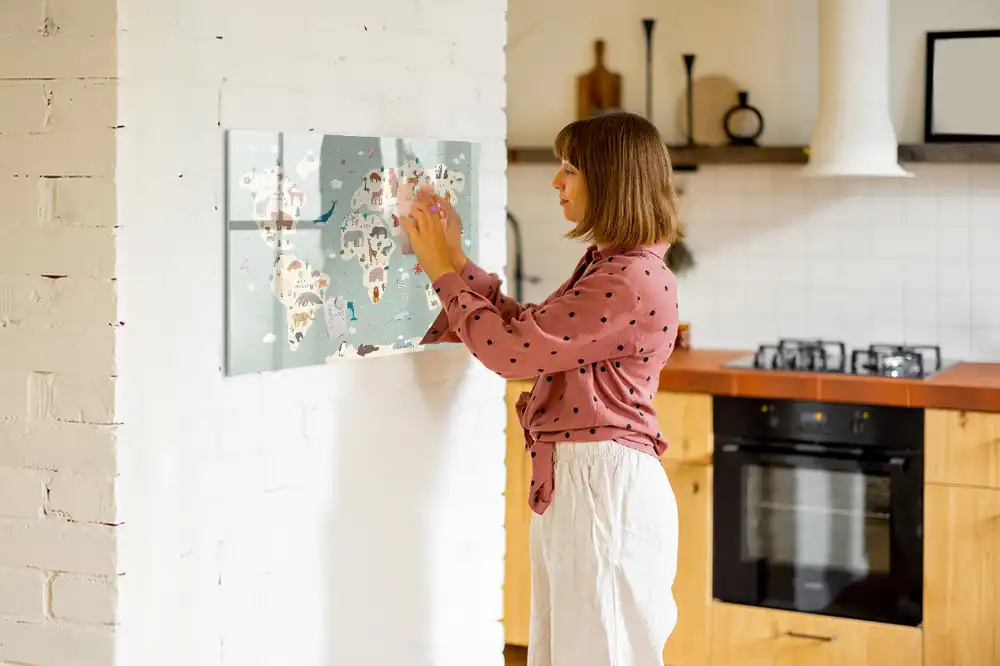 Tableau magnétique éducatif Atlas mondial des animaux