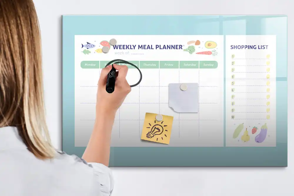 Tableau magnétique pour menu à dessiner