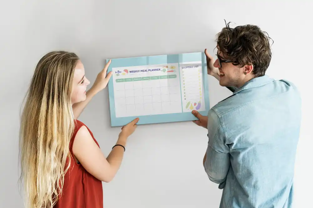 Tableau magnétique pour menu à dessiner