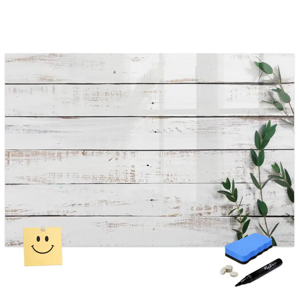 Tableau magnétique pour l'écriture sur revêtements de sols naturels