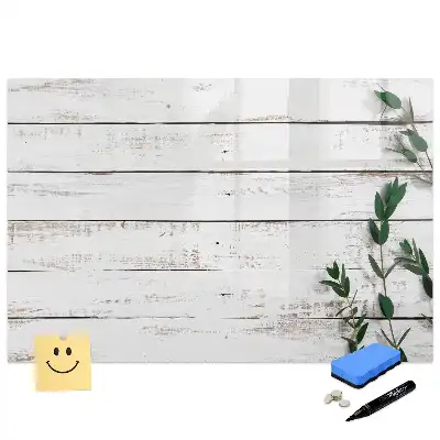 Tableau magnétique pour l'écriture sur revêtements de sols naturels