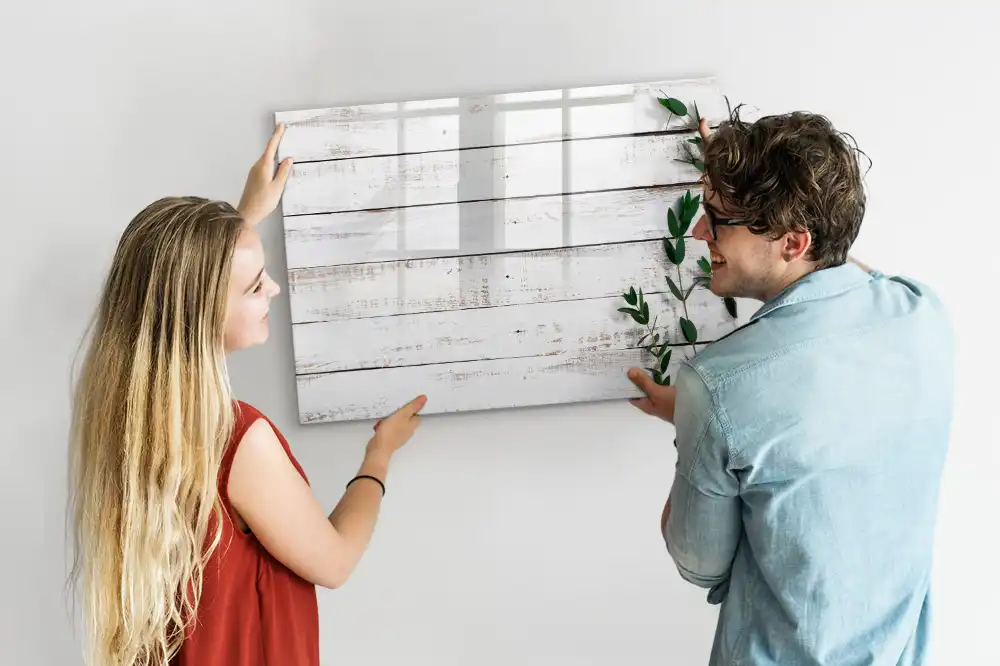Tableau magnétique pour l'écriture sur revêtements de sols naturels