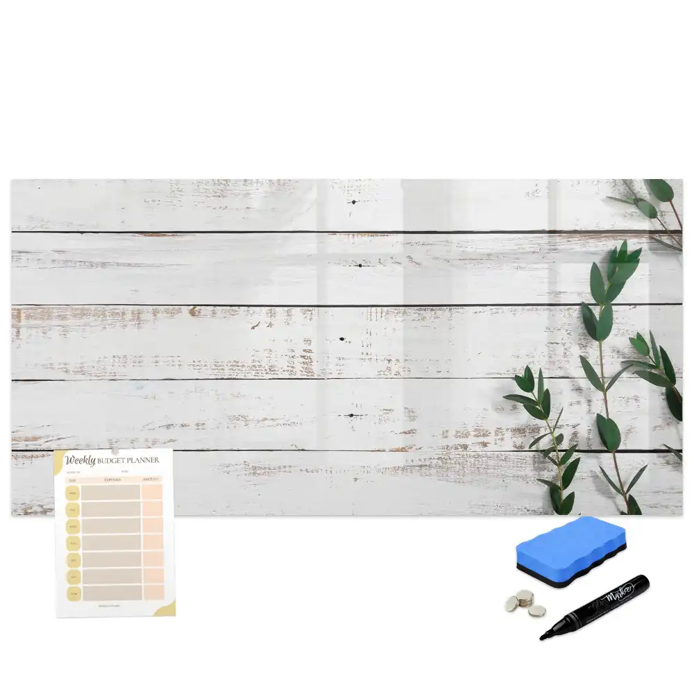 Tableau magnétique pour l'écriture sur revêtements de sols naturels