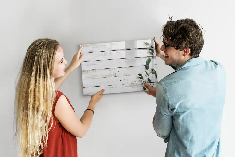 Tableau magnétique pour l'écriture sur revêtements de sols naturels