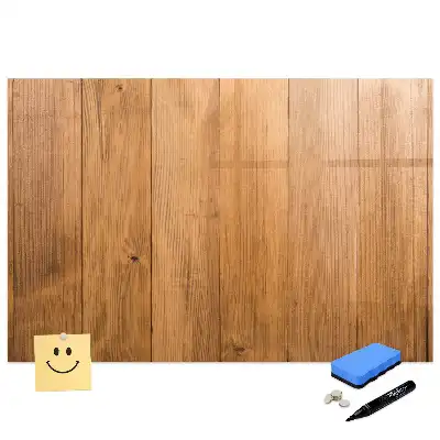 Tableau magnétique à dessiner avec planches en bois