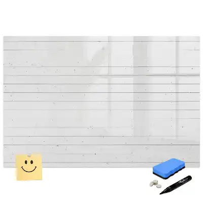 Tableau magnétique pour écriture motif panneau en bois