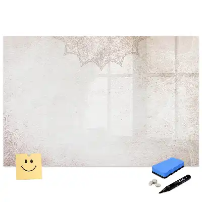 Tableau magnétique décoratif à dessiner motif graphique