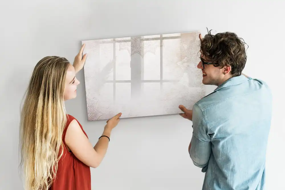 Tableau magnétique décoratif à dessiner motif graphique