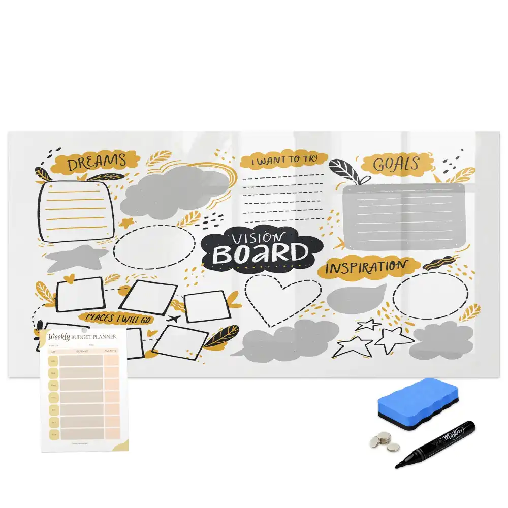 Tableau magnétique pour résolutions du Nouvel An