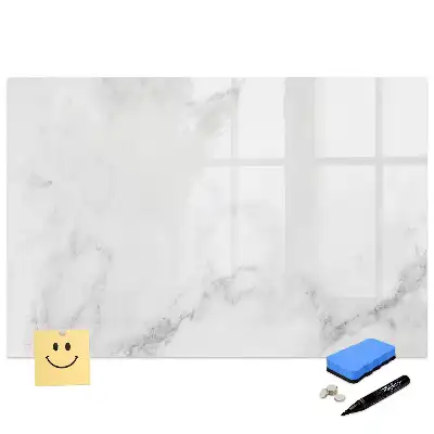 Tableau magnétique pour dessin motif marbre élégant