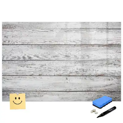 Tableau magnétique en bois peint pour écriture