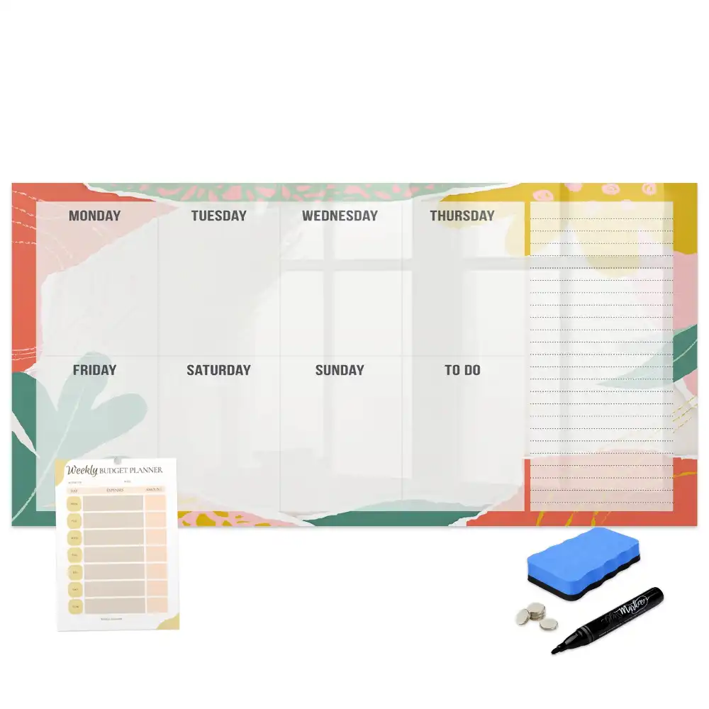 Tableau magnétique hebdomadaire pour calendrier
