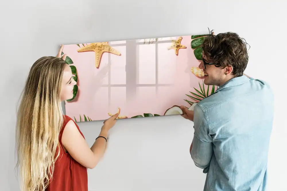 Tableau magnétique à dessiner motif climat estival et soleil
