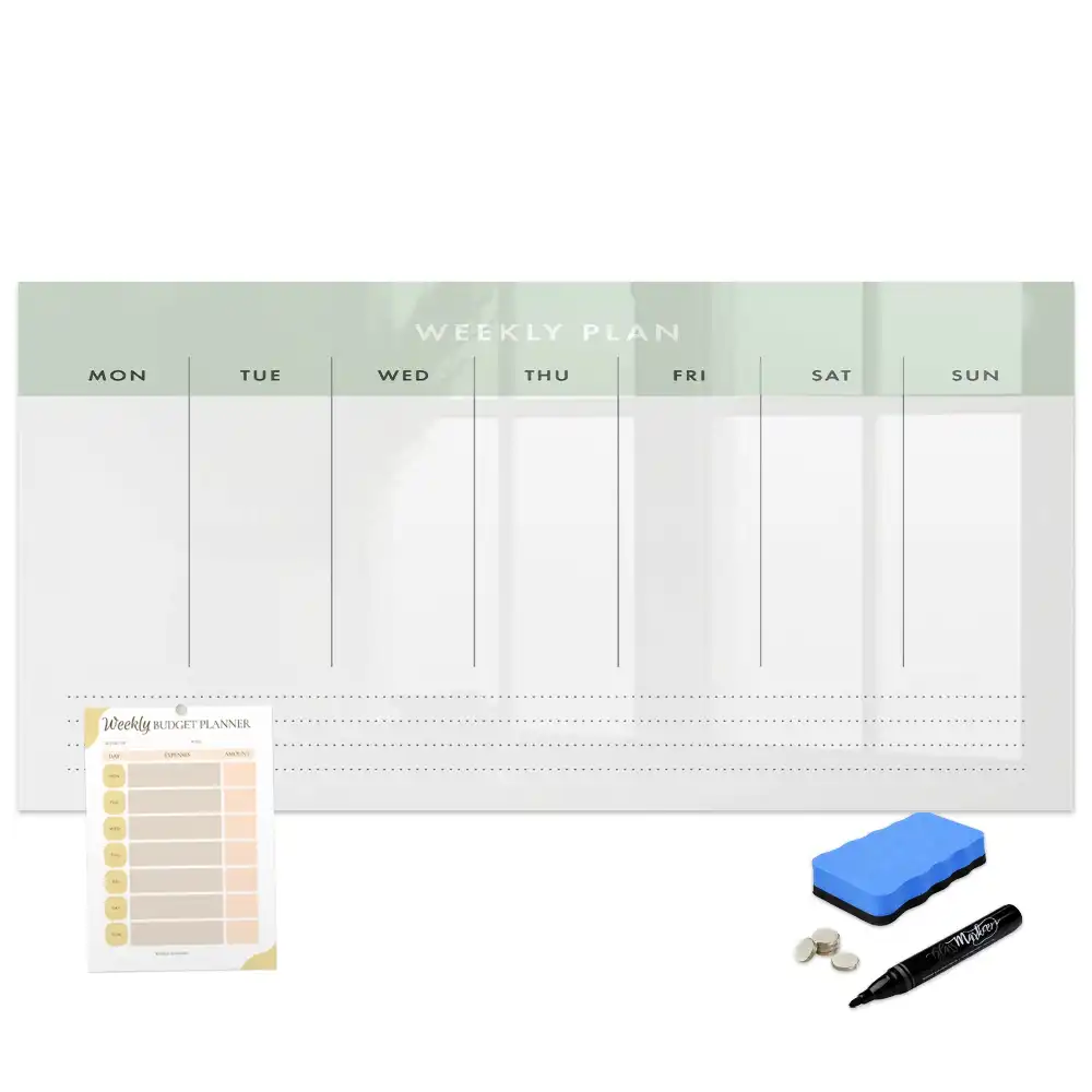 Tableau magnétique hebdomadaire pour organisation
