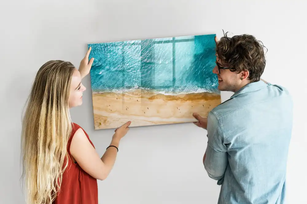 Tableau blanc magnétique effaçable à sec