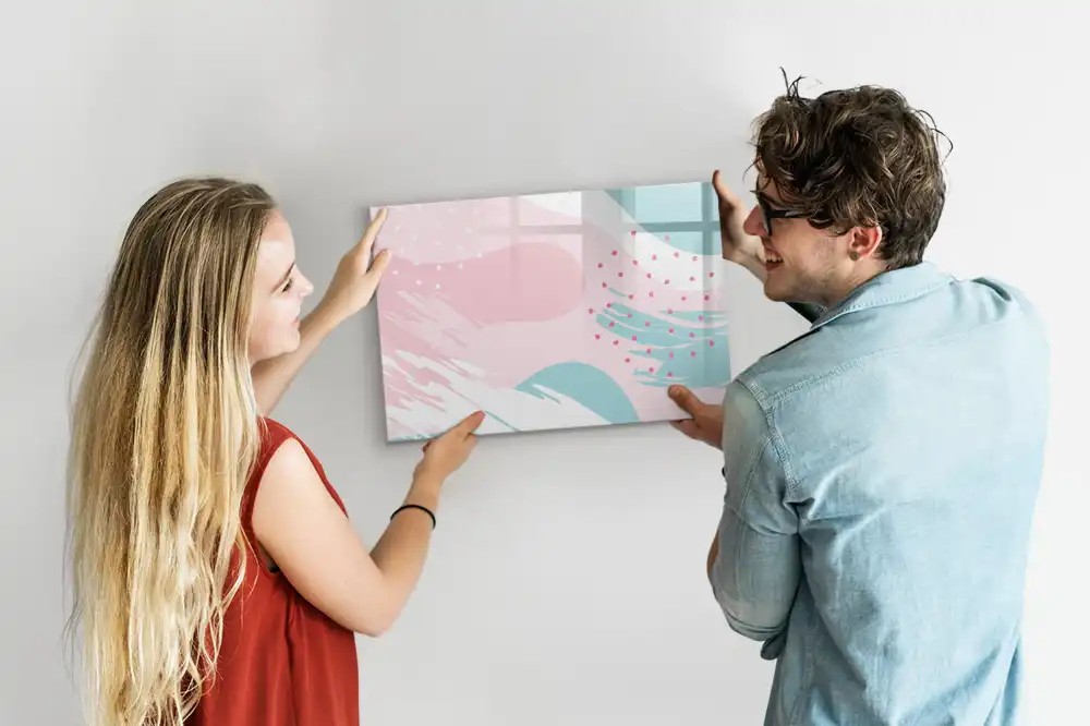 Tableau blanc magnétique effaçable à sec pour peinture au pastel