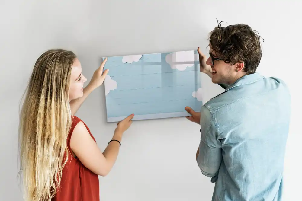 Tableau magnétique deux en un pour enfants avec surface noire