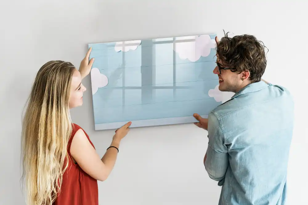 Tableau magnétique deux en un pour enfants avec surface noire