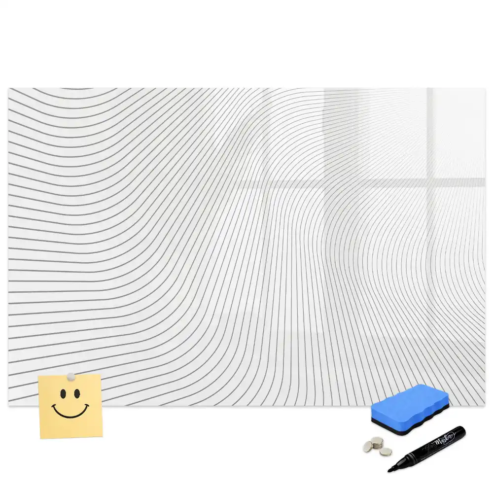 Tableau magnétique à dessiner motifs abstraits