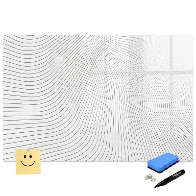 Tableau magnétique à dessiner motifs abstraits