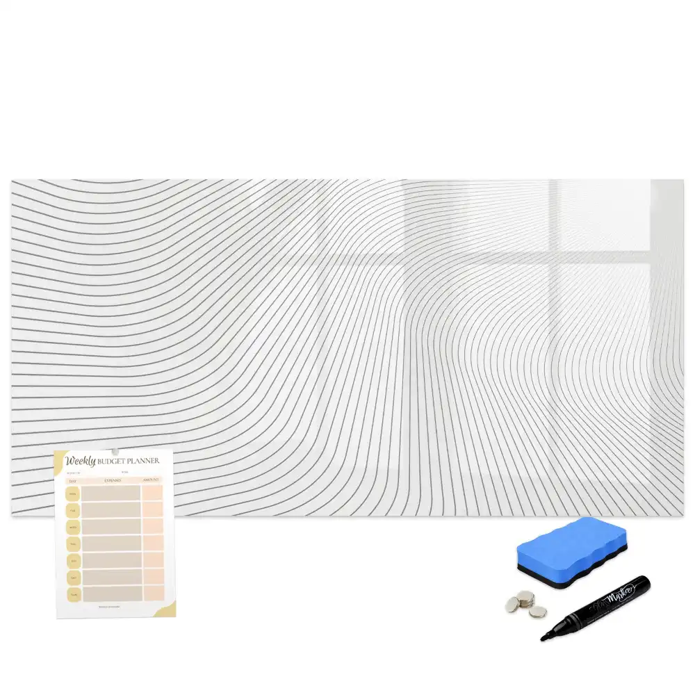 Tableau magnétique à dessiner motifs abstraits