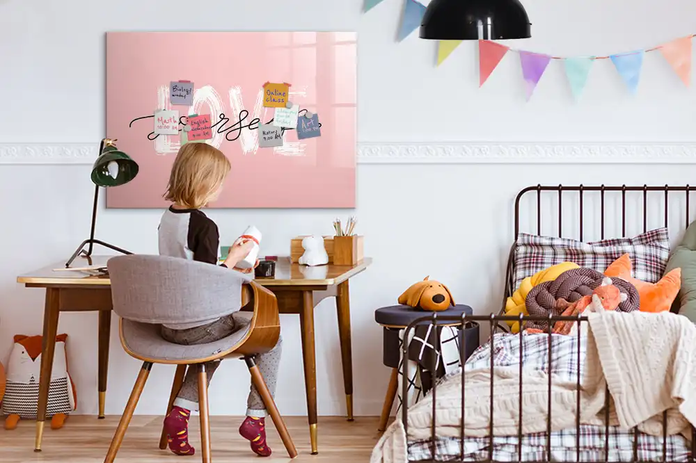 Tableau magnétique pour écriture Prenez soin de vous
