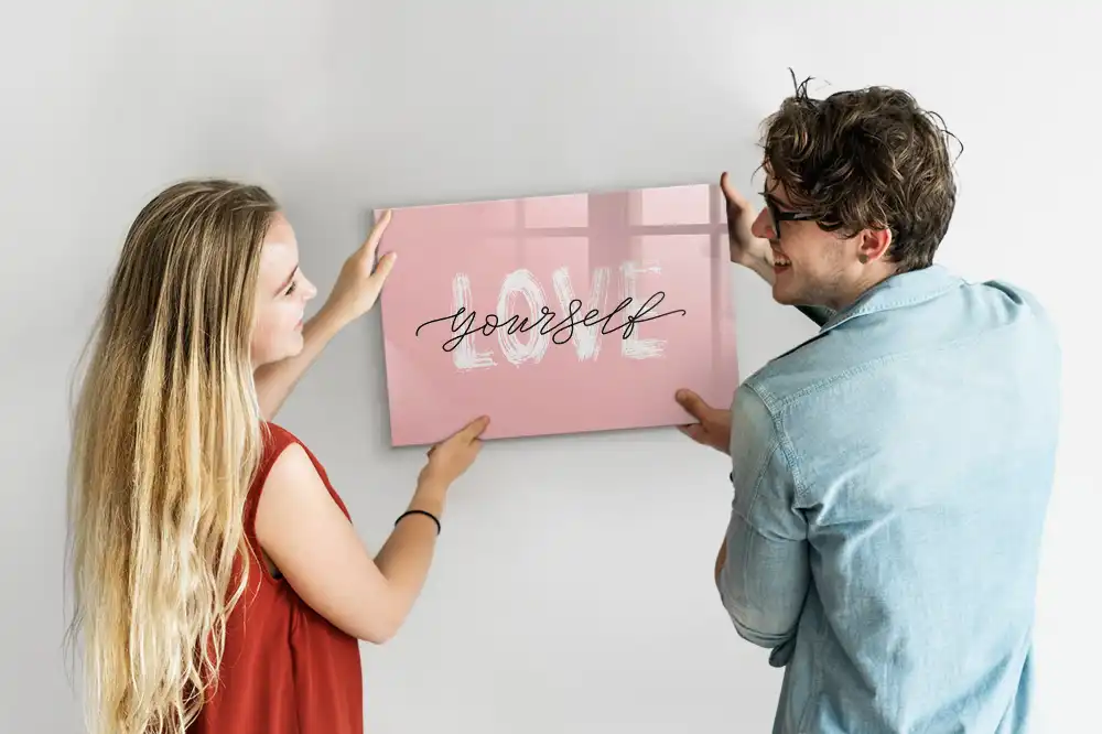 Tableau magnétique pour écriture Prenez soin de vous