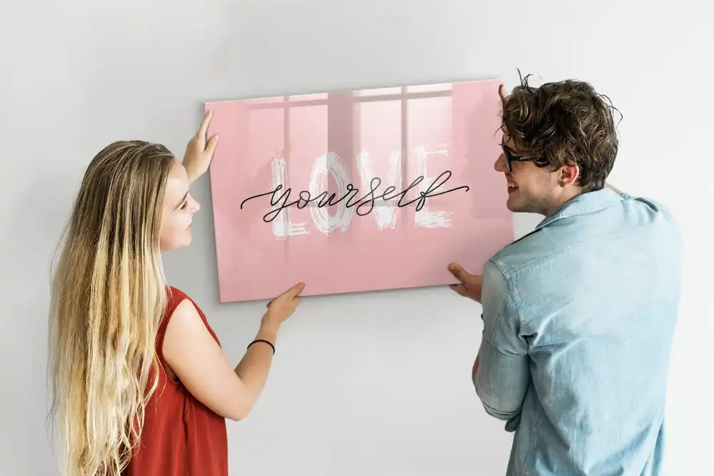 Tableau magnétique pour écriture Prenez soin de vous