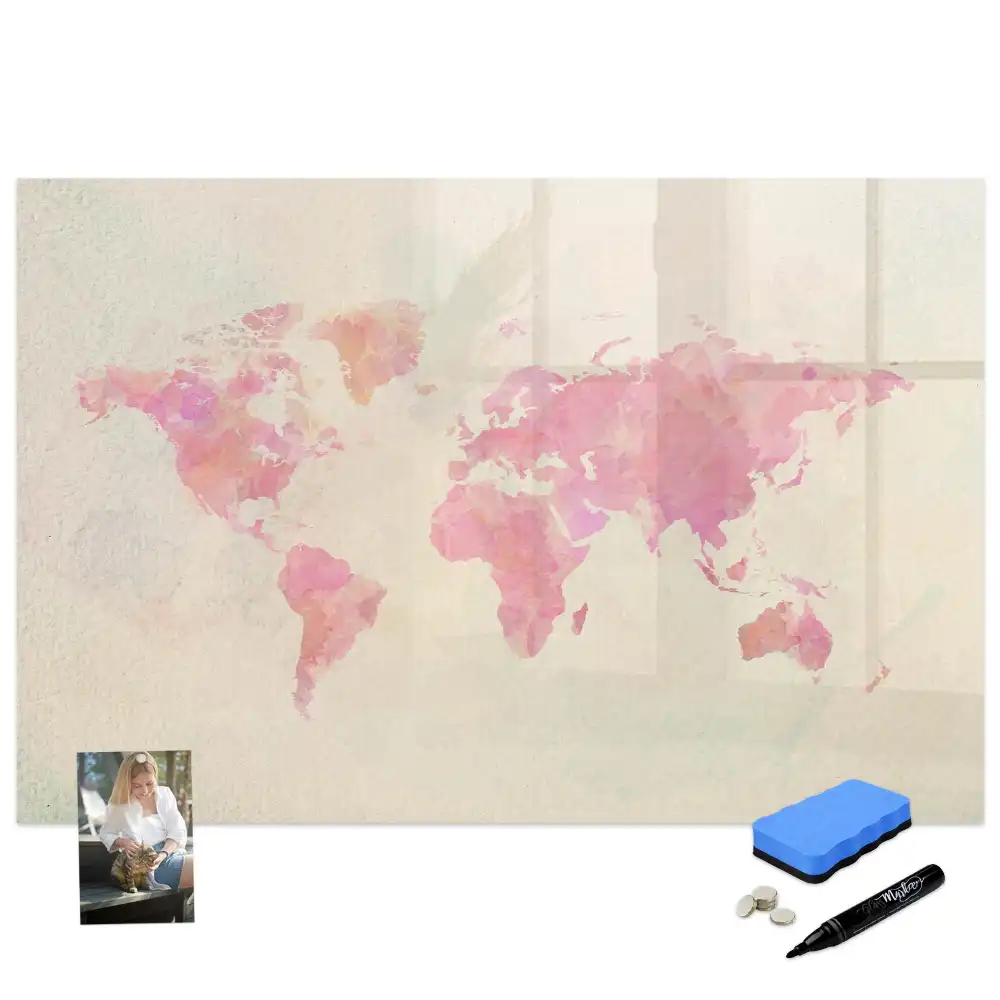 Tableau magnétique pour écriture vision artistique du monde