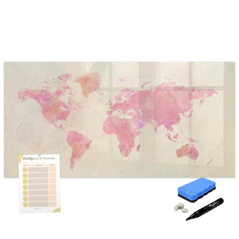 Tableau magnétique pour écriture vision artistique du monde