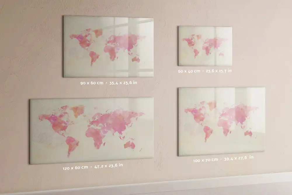 Tableau magnétique pour écriture vision artistique du monde