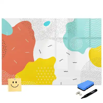 Tableau magnétique style pop art