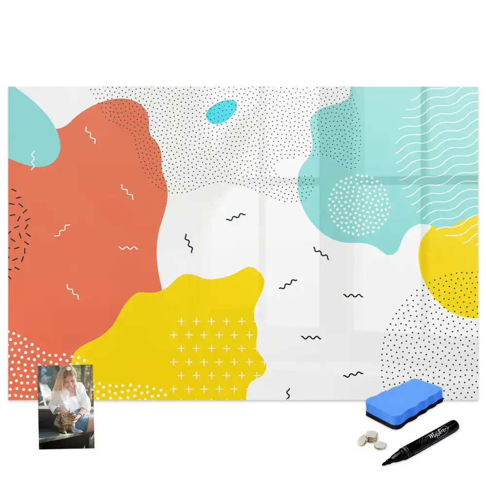 Tableau magnétique style pop art