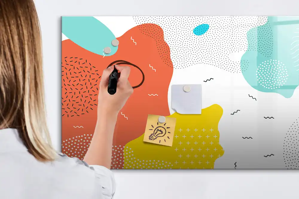 Tableau magnétique style pop art