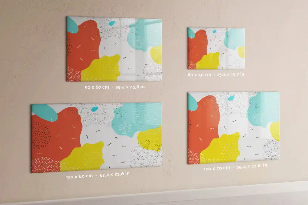 Tableau magnétique style pop art