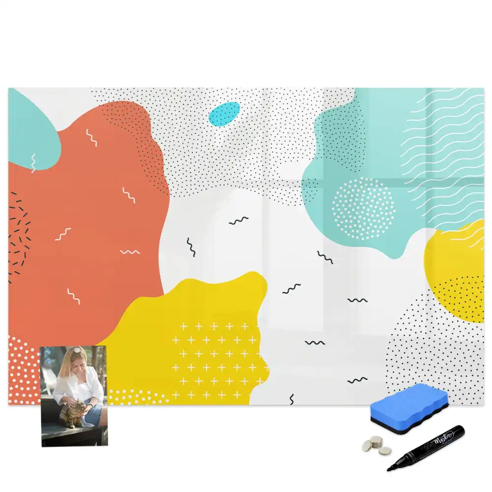 Tableau magnétique style pop art