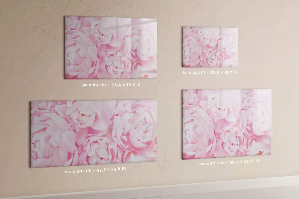 Tableau magnétique à dessiner motif plantes en fleurs