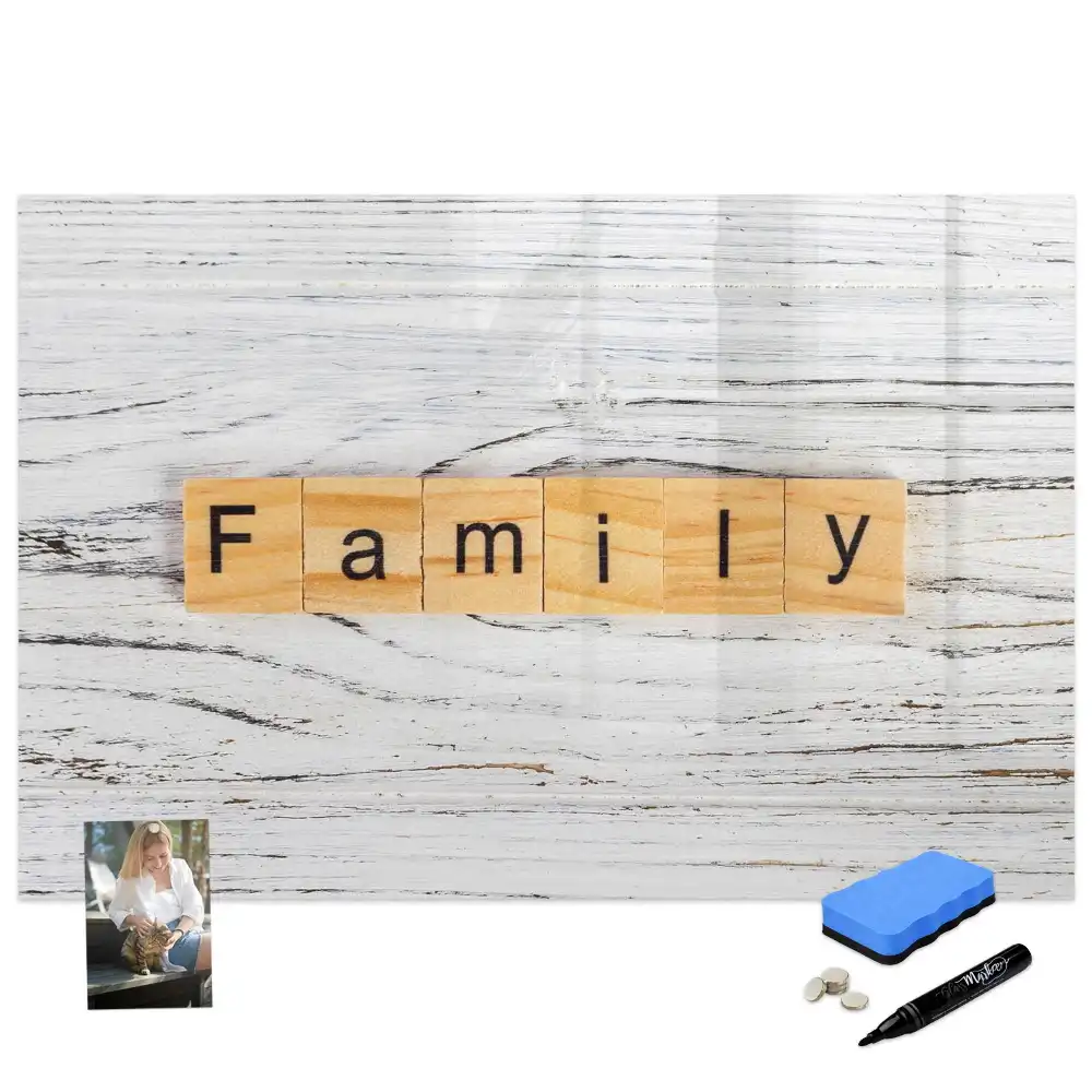 Tableau magnétique pour messages familiaux