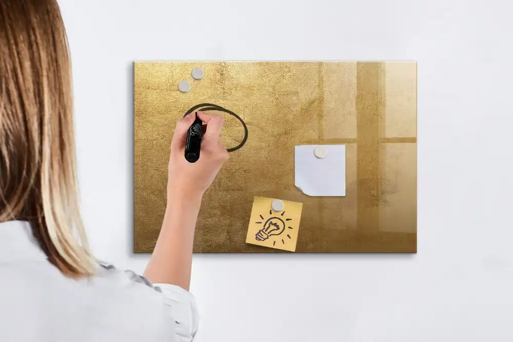 Tableau magnétique mural décoratif pour écriture