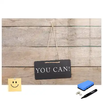 Tableau magnétique éducatif Tu peux le faire !