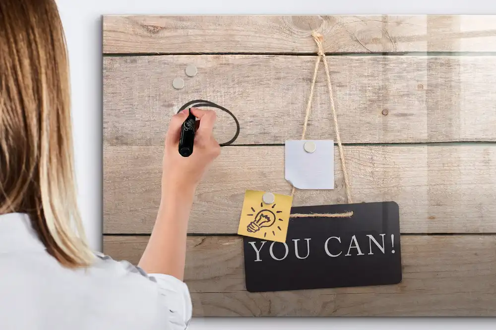 Tableau magnétique éducatif Tu peux le faire !